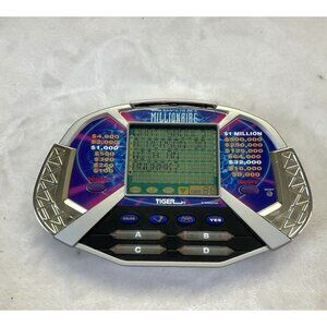 Who Wants To Be A Millionaire Hand Held Electronic Game Tiger Electronics Tested